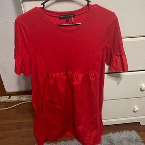 english factory red dress